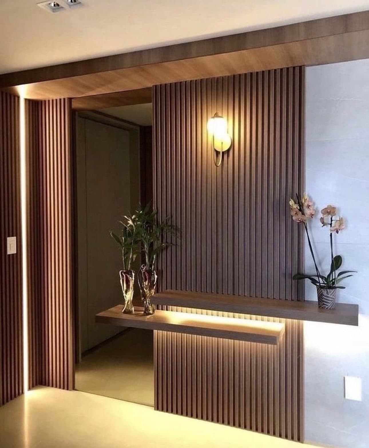 Wood-Panelled Foyer