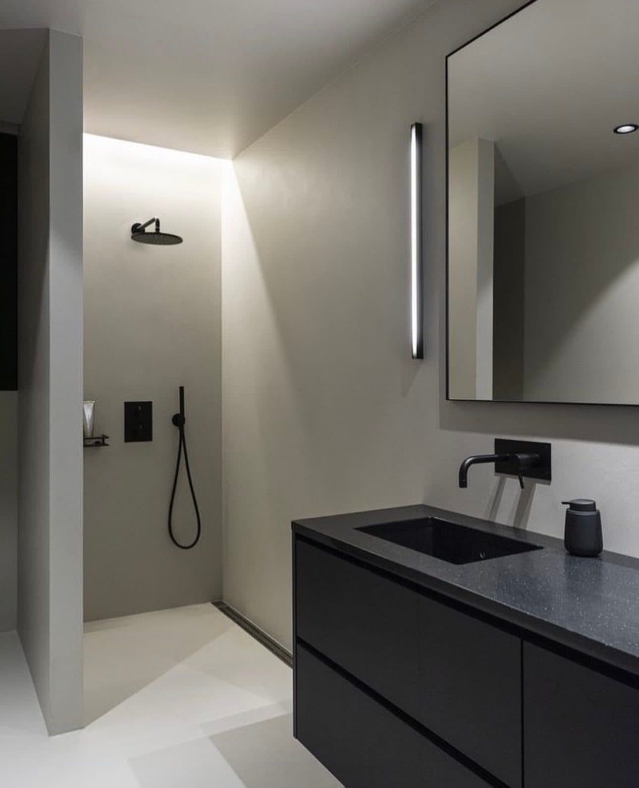 Sculptural Bathroom
